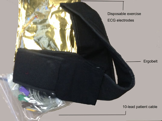 Stress Portable ECG Device Diagnostic / Detection USB Connection To PC