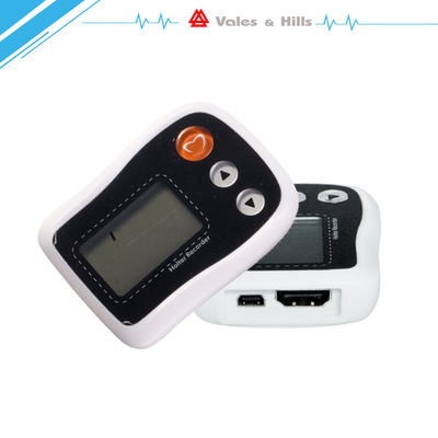 डिजिटल स्मार्ट Ecg विश्लेषण होल्टर मॉनिटर पोर्टेबल रिकॉर्डर के साथ सॉफ्टवेयर, यूएसबी संचार