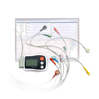 मिनी पैच पोर्टेबल Ecg मॉनिटर एक AAA बैटरी बिजली की आपूर्ति पूर्ण प्रकटीकरण