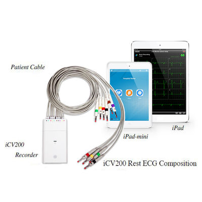 IPhone IPad बैटरियों ABS ब्लूटूथ 12 लीड Ecg